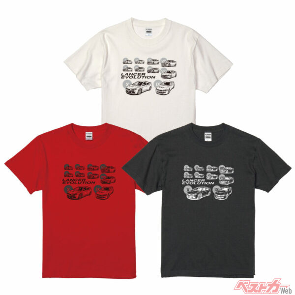 オフホワイトと、レッド、スミクロの3色展開
