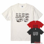 歴代ランエボを胸に飾れ!! ランエボファン必見のTシャツが出た！