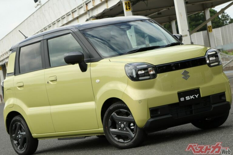 やっぱ国産だろ!!　軽を知り尽くしたスズキらしすぎる新型eスカイ!!　BYDラッコ話題沸騰だけどスズキ流のEVもハンパなし