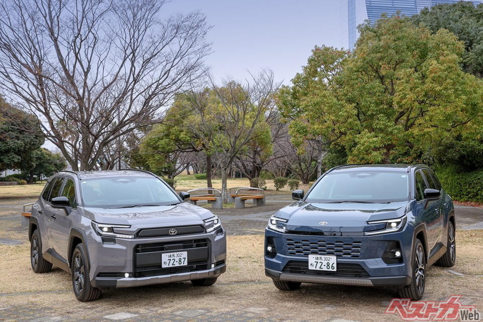 2025年に新型へとフルモデルチェンジしたRAV4