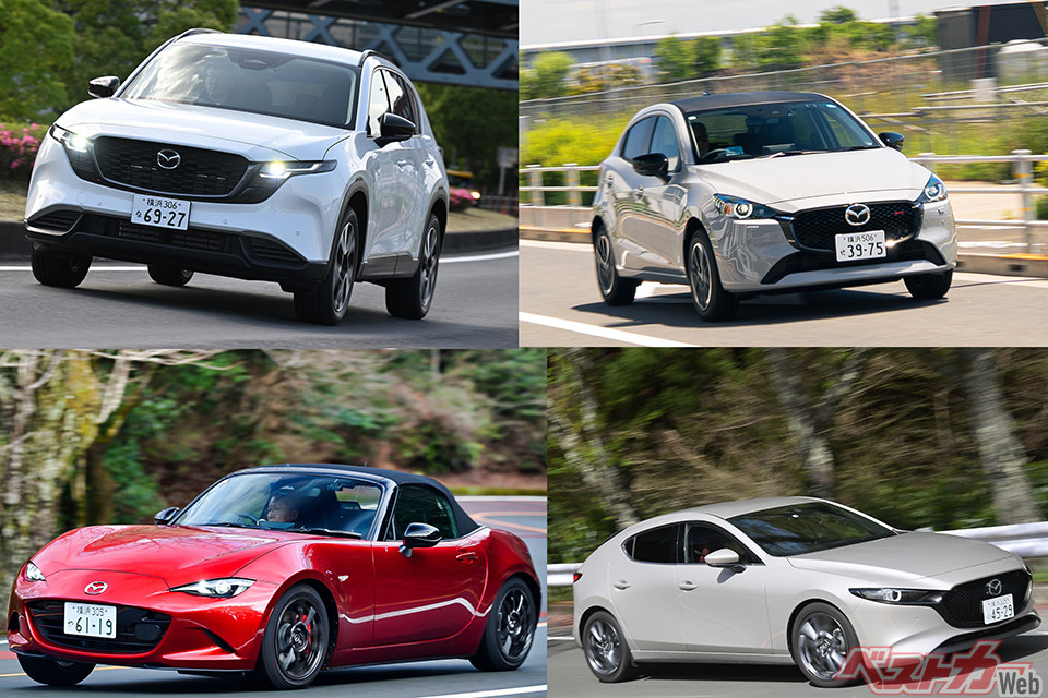 ロードスターにもCX-5にも弱点あり!?　マツダ現行モデルを忖度なしでマルバツ採点!!