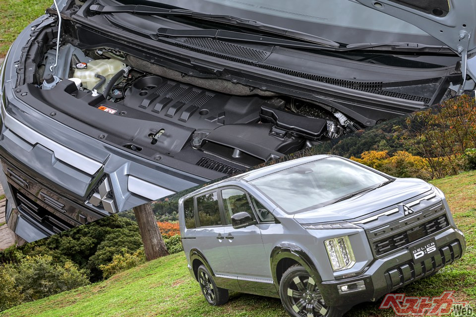 新型なのにエンジンは継続!!　デリカD:5の2.2Lディーゼルはまだ古くないのか!?