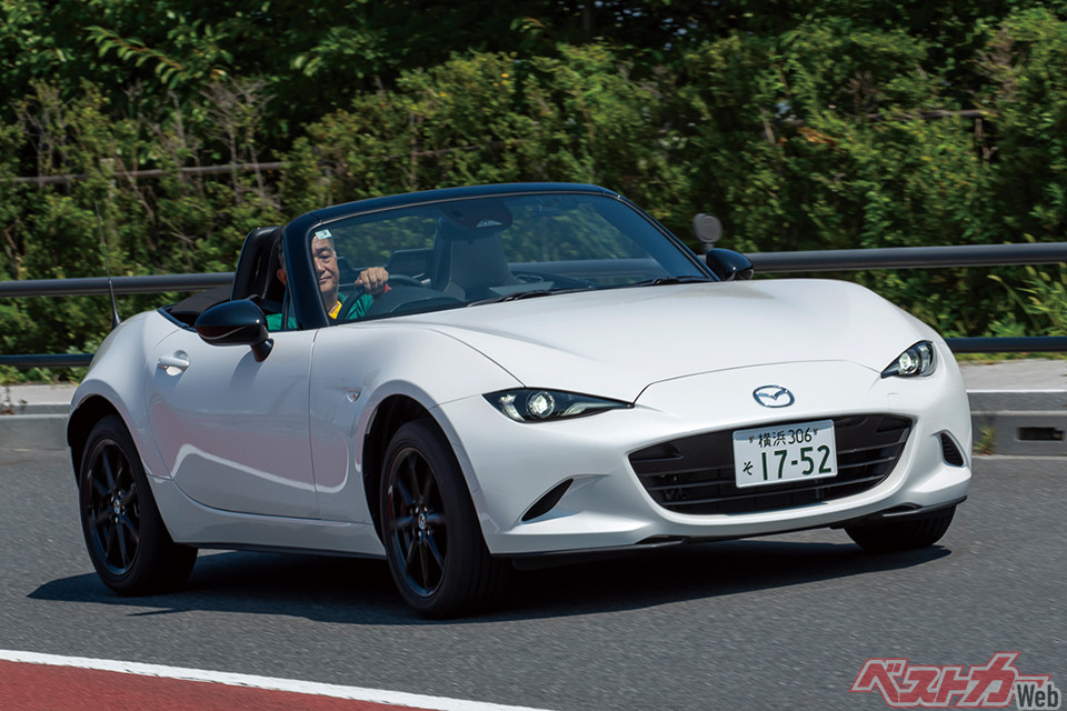 マツダ ロードスター(ND型・2015年~)。2015年にデビューしてから11年になるが、魅力は褪せるどころか増すばかり