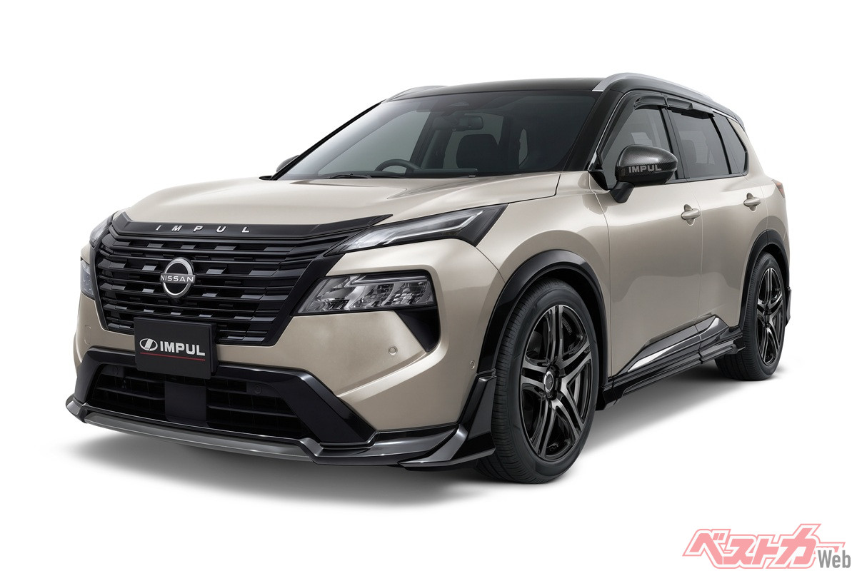 スポーティ＆ゴージャスがハンパない!! 新型エクストレイルにIMPULエアロ登場！　
