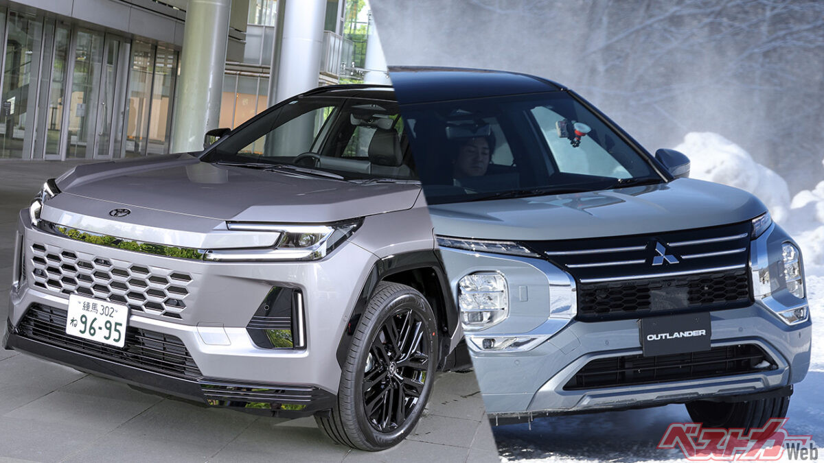 アウトランダーPHEV対RAV4 PHEV!!　電動4WD SUVの本命はどっち？