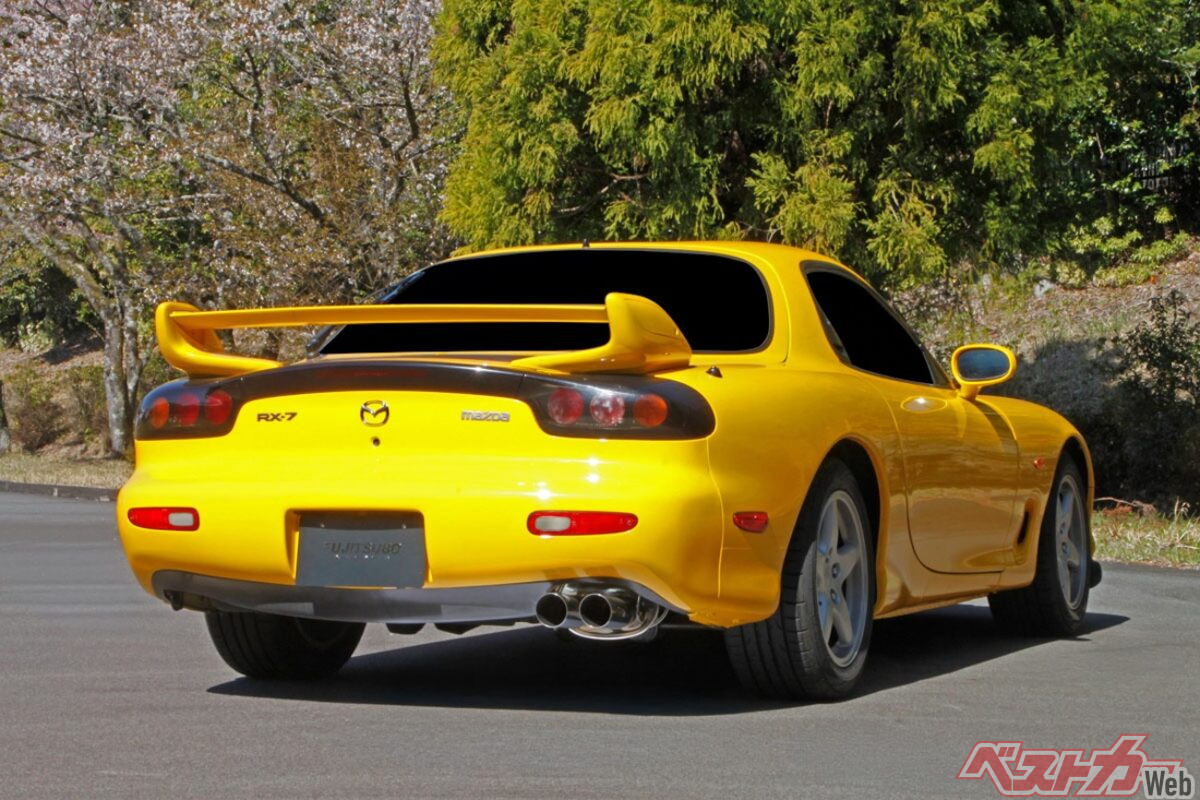「RX-7専用マフラー」が令和に新登場!!　最新技術投入で「2.5kg減」ってさすが老舗フジツボだぜ