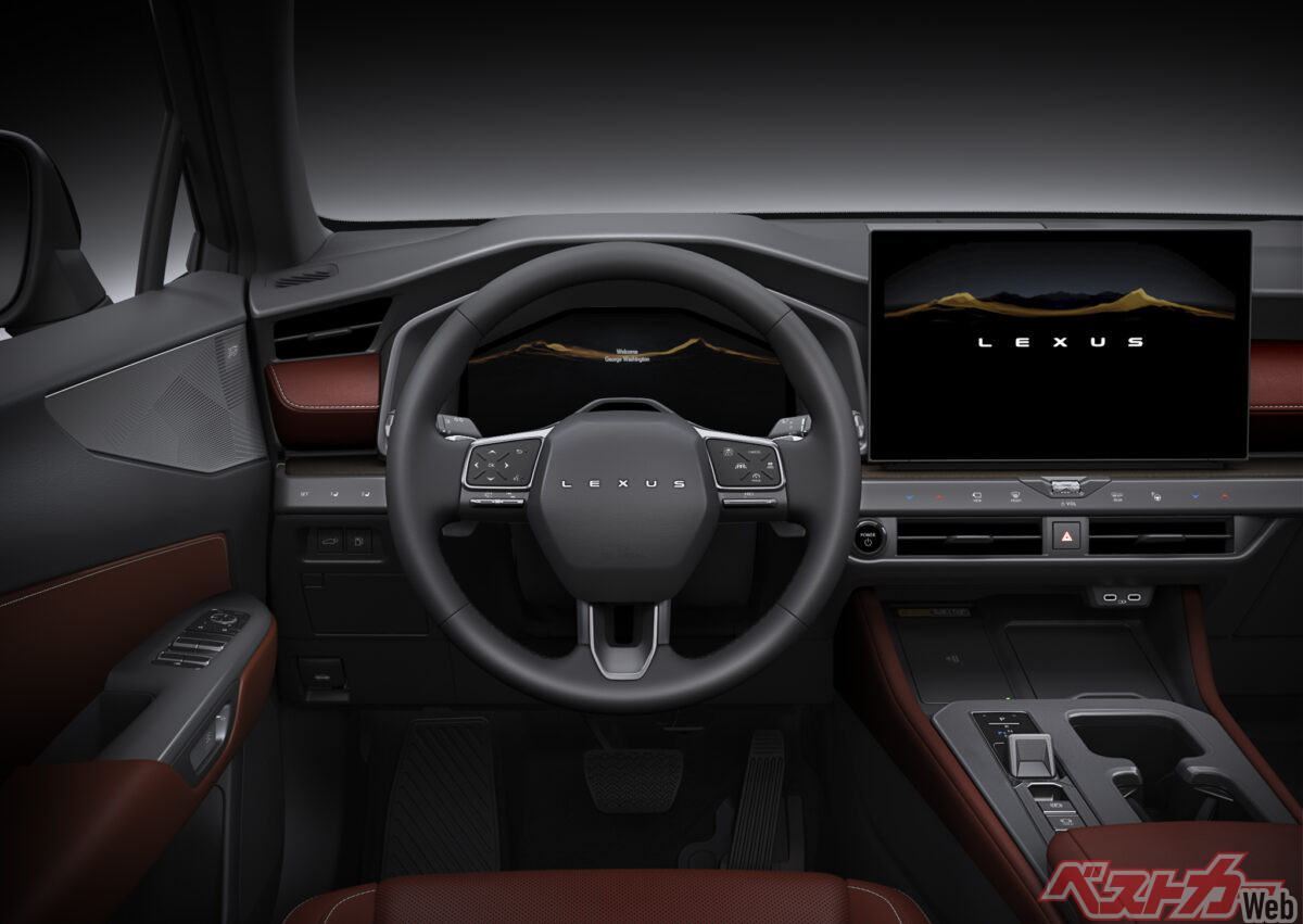 新型NXの運転席。すっきりとしており、運転時の視認性を高めてくれる。それだけでなく、中身もより進化し運転の楽しさ、しやすさが向上した