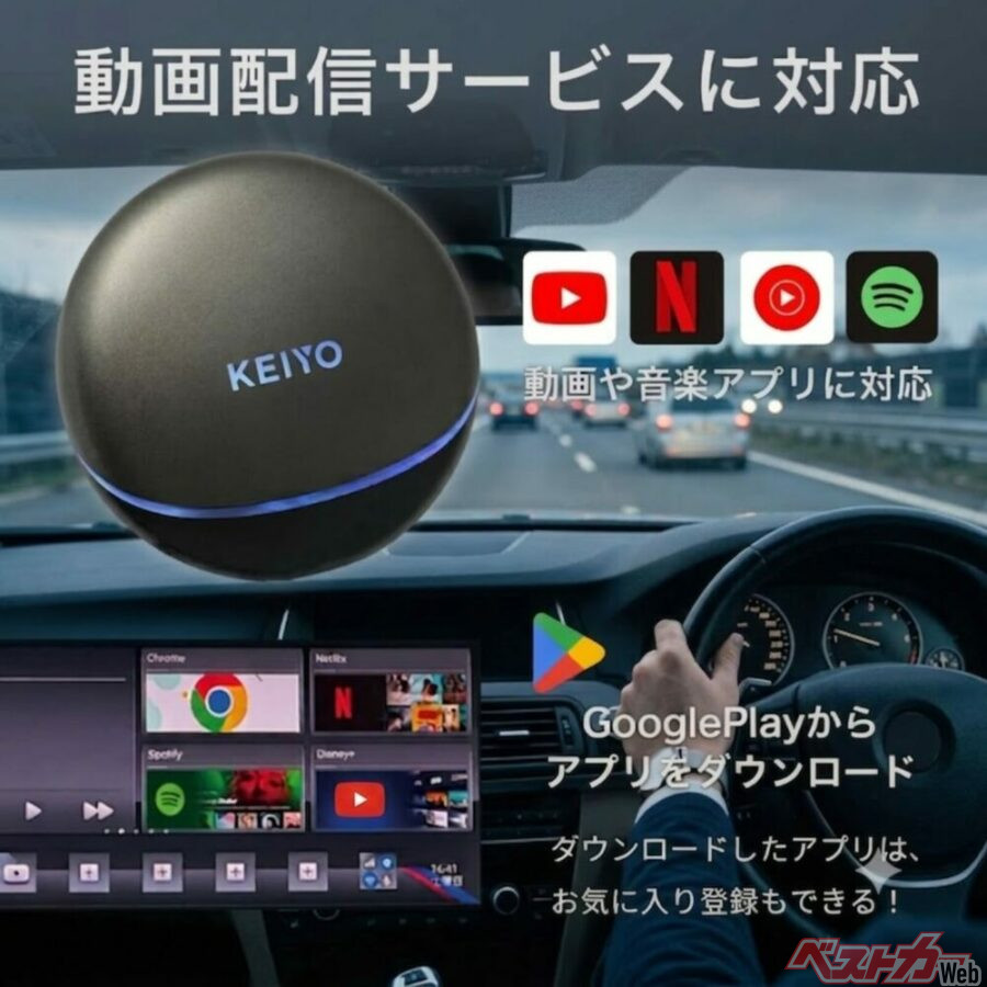 動画配信サービスに対応