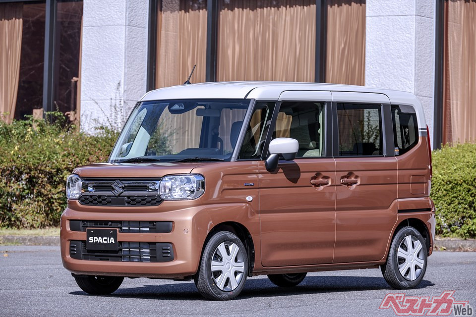 軽自動車でありながらクラス上のソリオに決してひけをとらないスペーシア