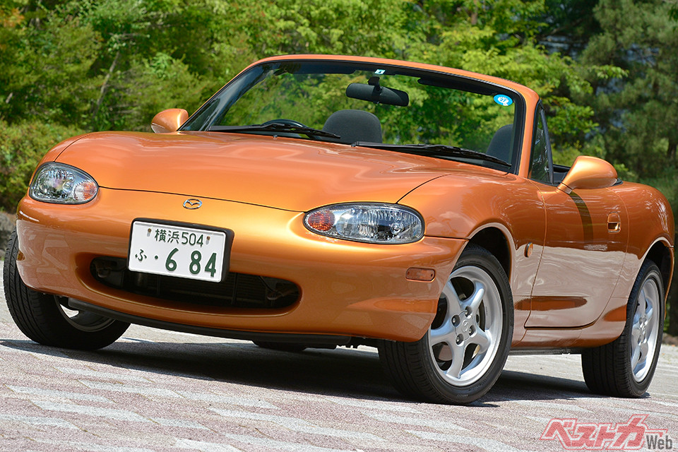 60万円か200万円か!? マツダ「NBロードスター」の中古車が二極化！ 20年落ちでも100台以上流通する実情