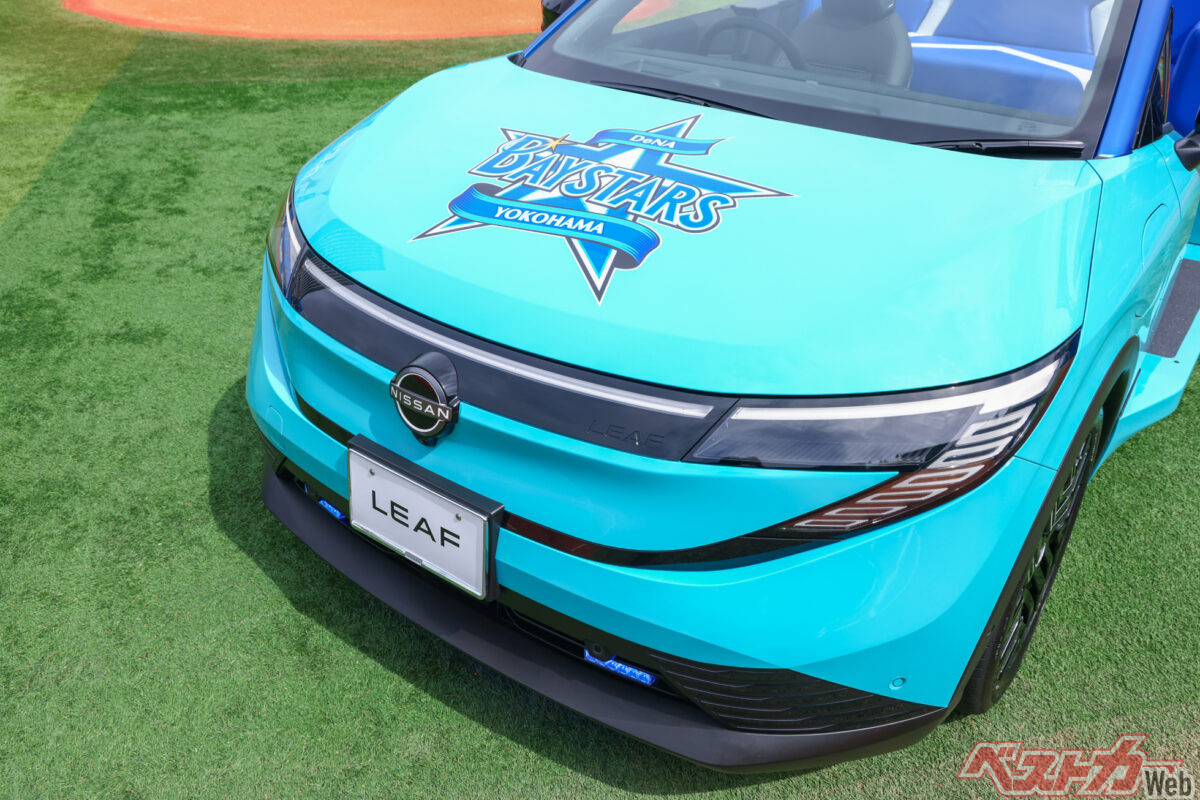 リリーフカーには日産自動車大学校の学生たちの想いもつまっている