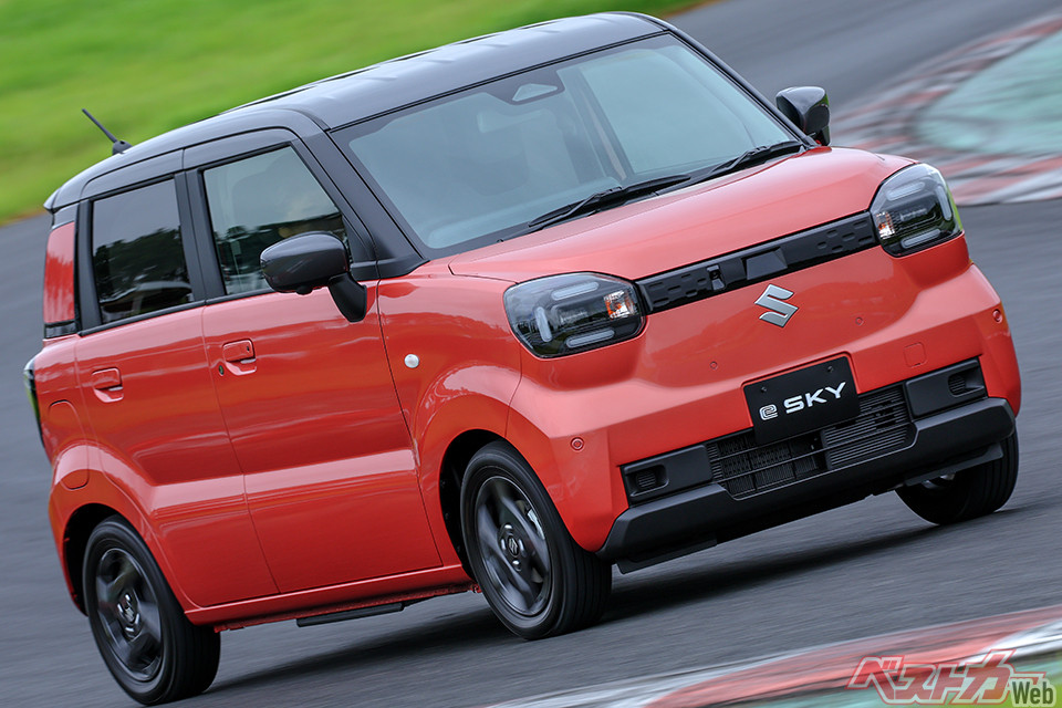 「普通すぎるEV」が実はスゴい!? 26kWhで310km走る！ スズキ初の軽EV「eスカイ」に乗ってわかった実力