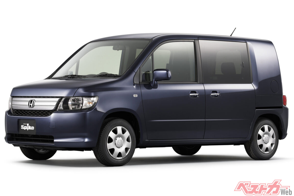 二度目のマイナーチェンジを果たした後期型。モビリオスパイクもまたホンダの「M・M思想」を体現するクルマだった