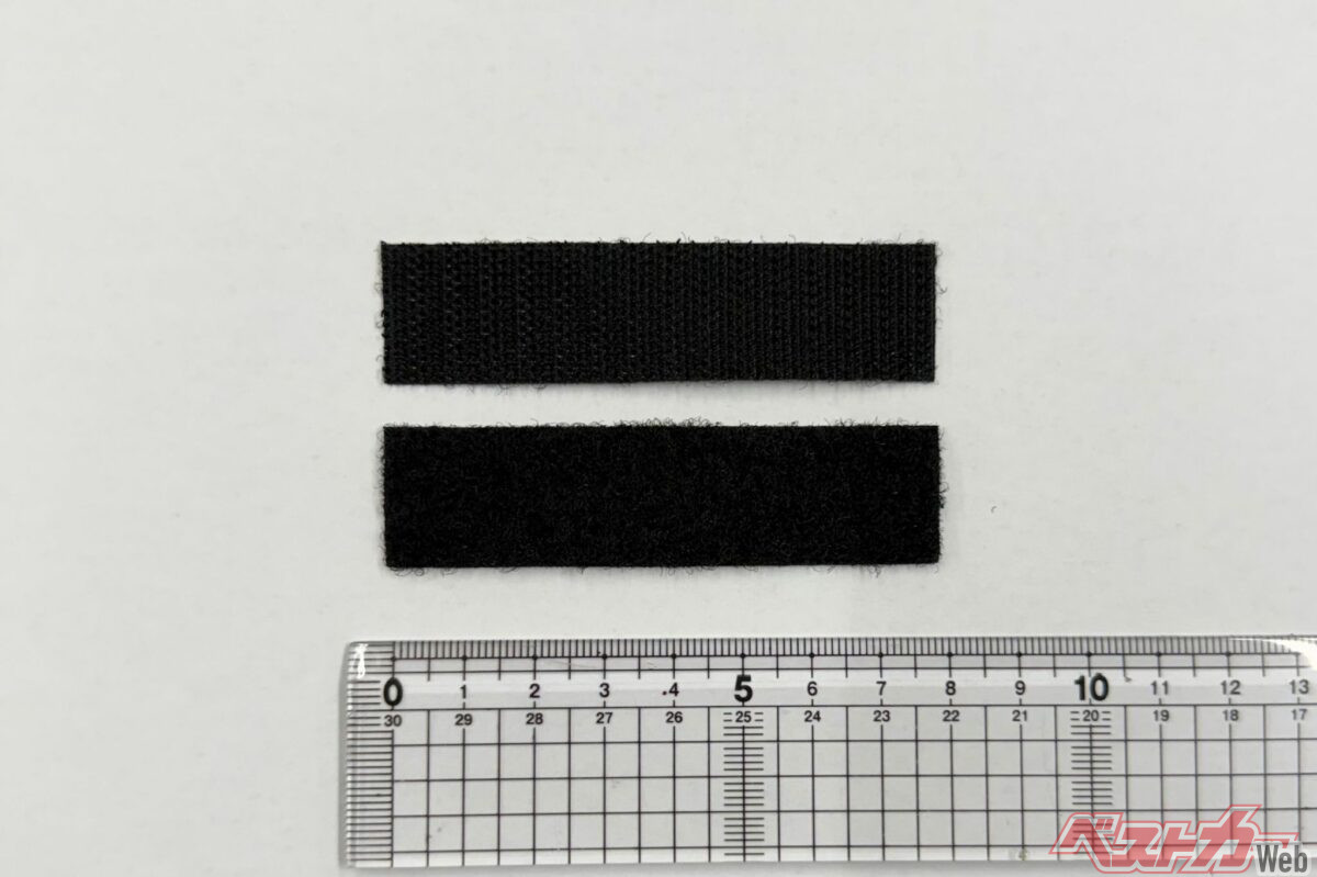 取り付けに便利なマジックテープ付きを「はとや」で販売開始