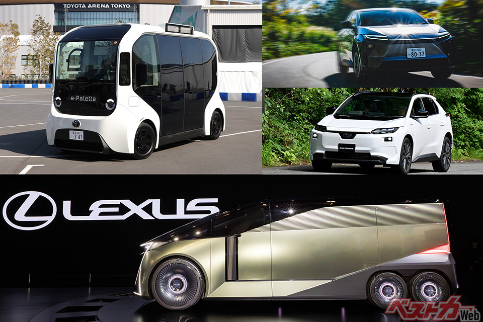 レクサスLSが6輪車になるってアリなの!?　スバルとのBEV共闘や自動運転までトヨタの挑戦を採点