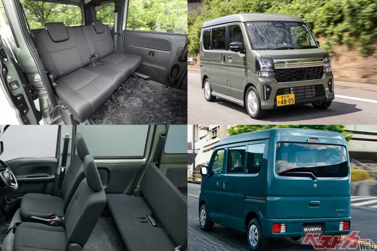 商用エブリイと乗用エブリイワゴンは何が違う？　荷室と後席と価格で選ぶベストモデル！