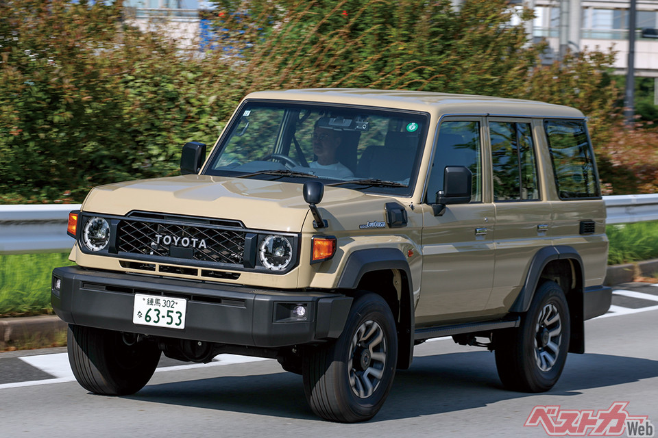 ディーゼルエンジン搭載車は、ランクル300、ランクル70、ハイラックス