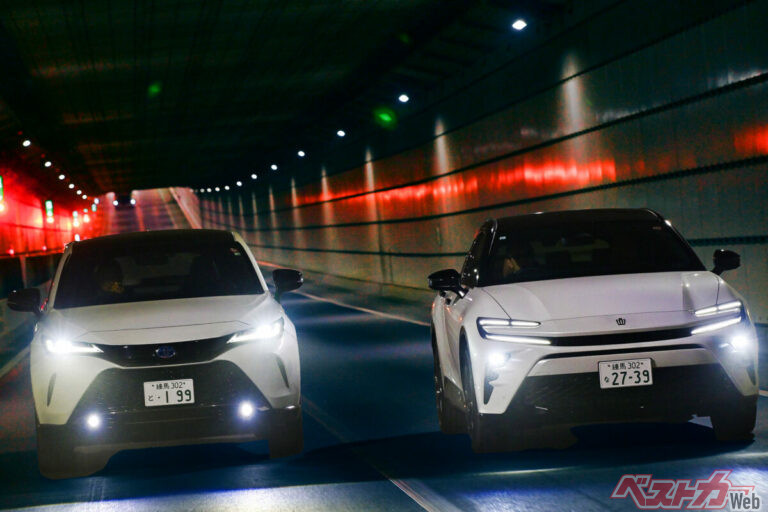 クラウンスポーツ対ハリアーPHEV!!　走りのクラウンか実用性のハリアーか？