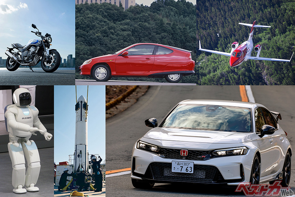 「昔は良かった」なんてホンダには似合わない!?　インサイトもロケットも未来志向、でもタイプRはブレない！