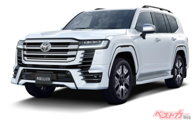 新型スポイラーに20インチホイールも!! 改良型ランクル300のモデリスタ仕様がすごい！