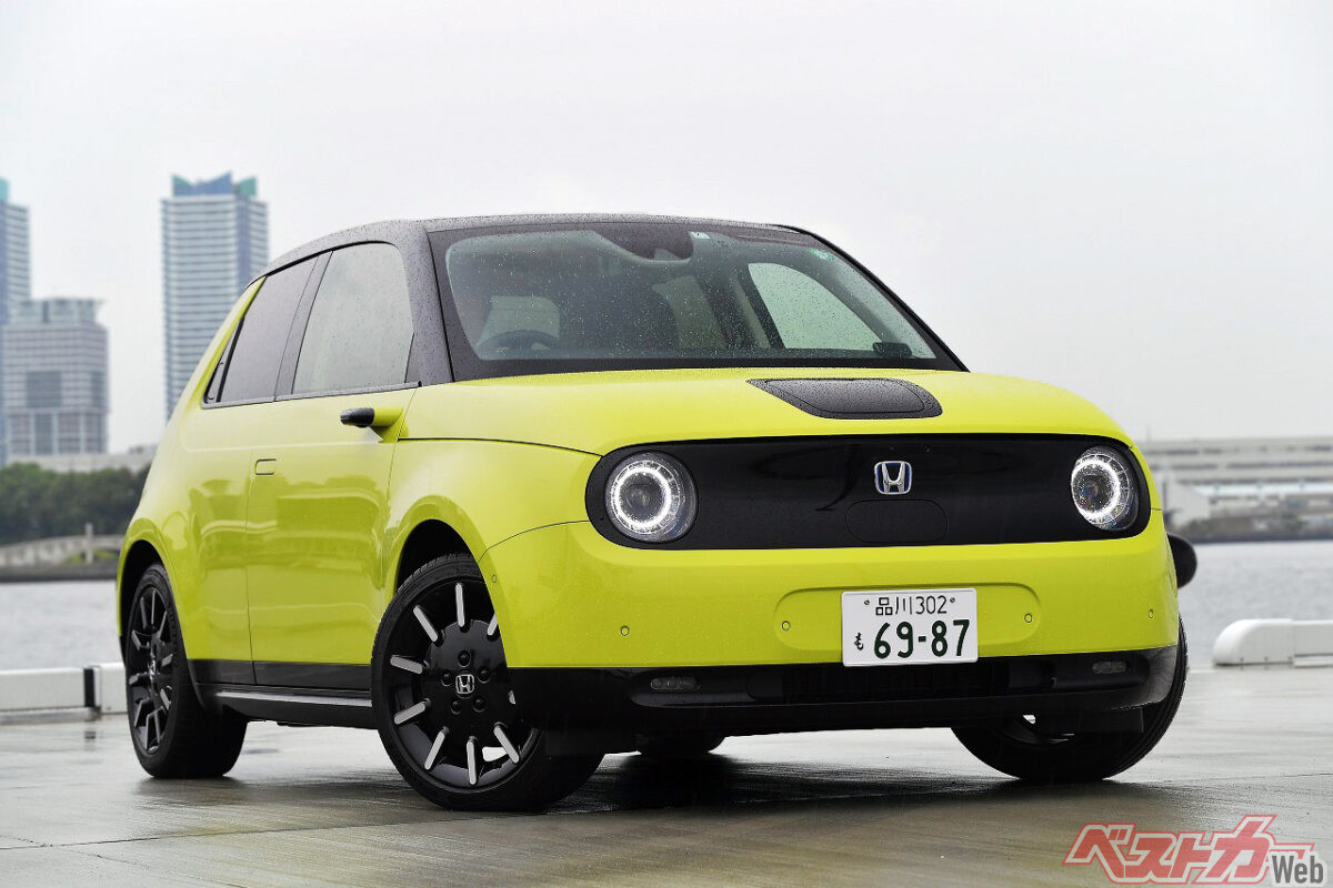 2020年に登場したホンダe