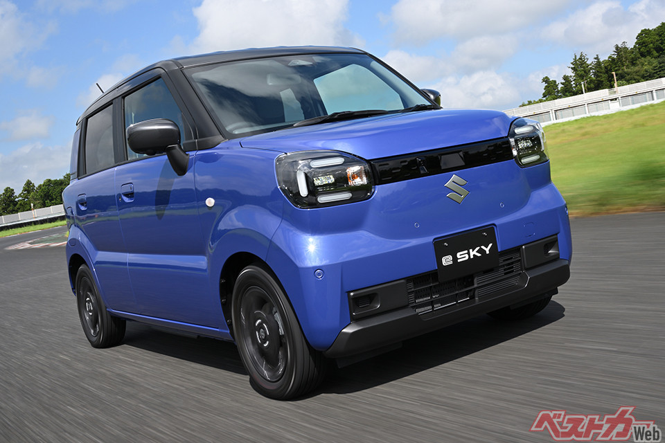 スズキの軽EV「eスカイ」。小ささ自体に価値を見出すEUの国々では注目されそう