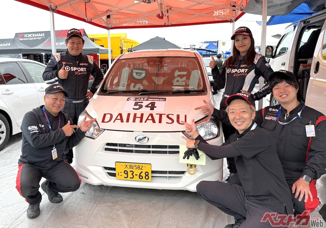 モータースポーツを起点としたもっといいクルマづくりを進めるDGRはミライースDSRを鍛えていくという