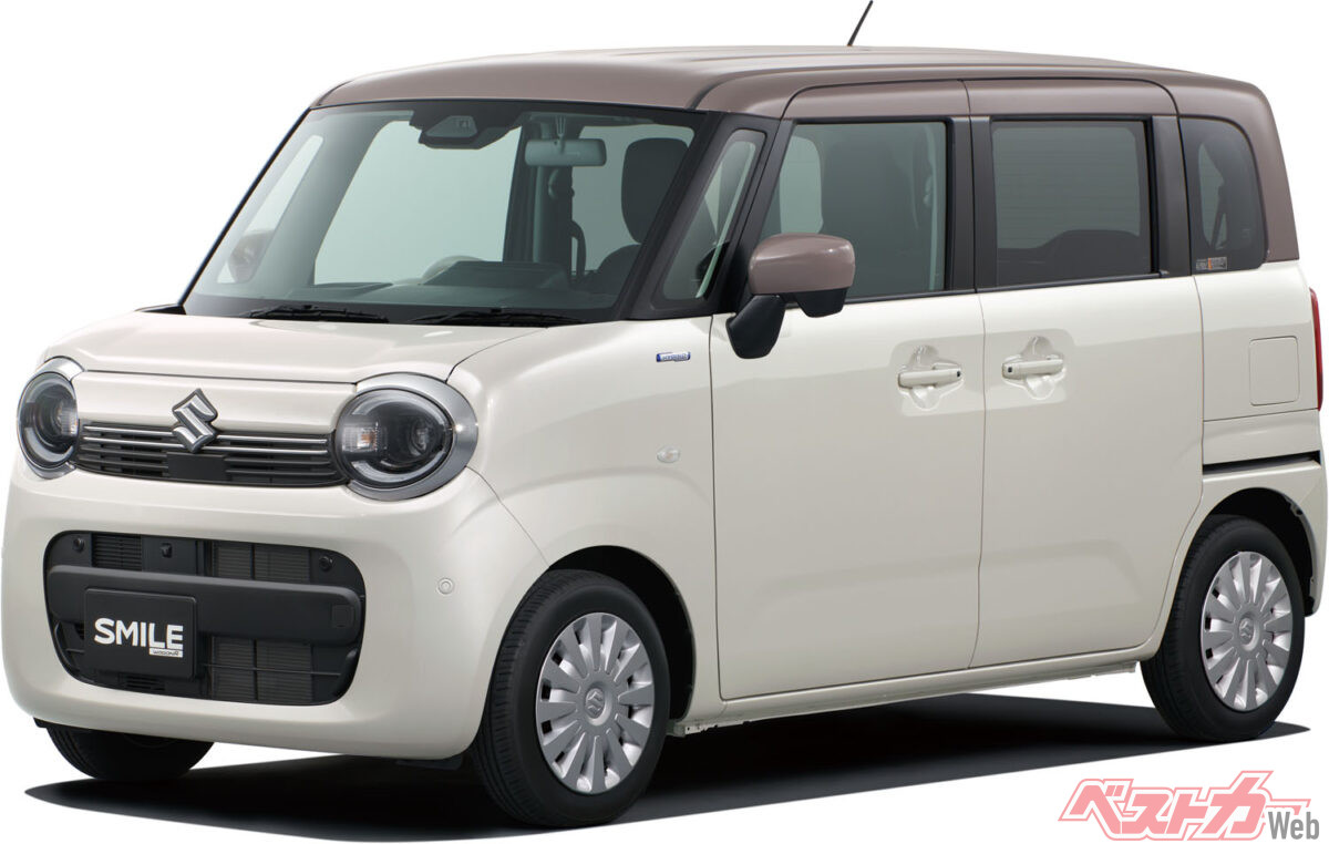 ワゴンRより1年はやい2024年に一部仕様変更となったワゴンRスマイル