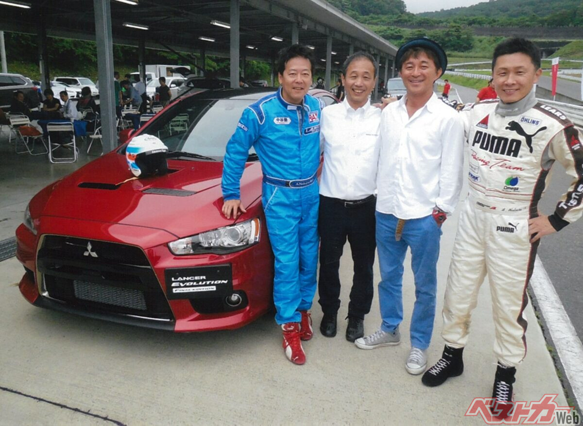ランサーエボリューションXと中谷明彦氏