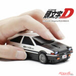 ハチロクでPCを操れ！ ライトも灯く『頭文字D』AE86型無線マウスで仕事もはかどる！