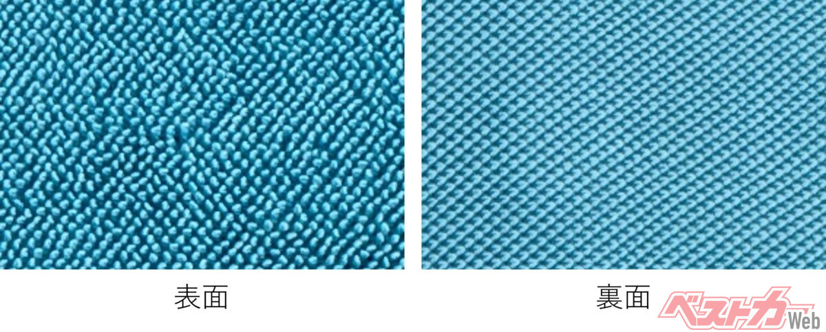 「片面仕様」による軽量化と絞りやすさの実現