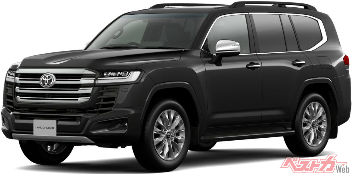 ランドクルーザーシリーズとして国内初となるハイブリッド車。ZXとGR SPORTに設定され、いずれも3列シートの7人乗りとなる
