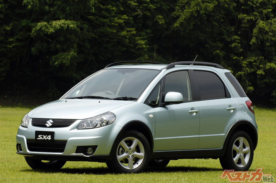 2006年登場スズキ SX-4。デザインは「イタルデザイン」だった