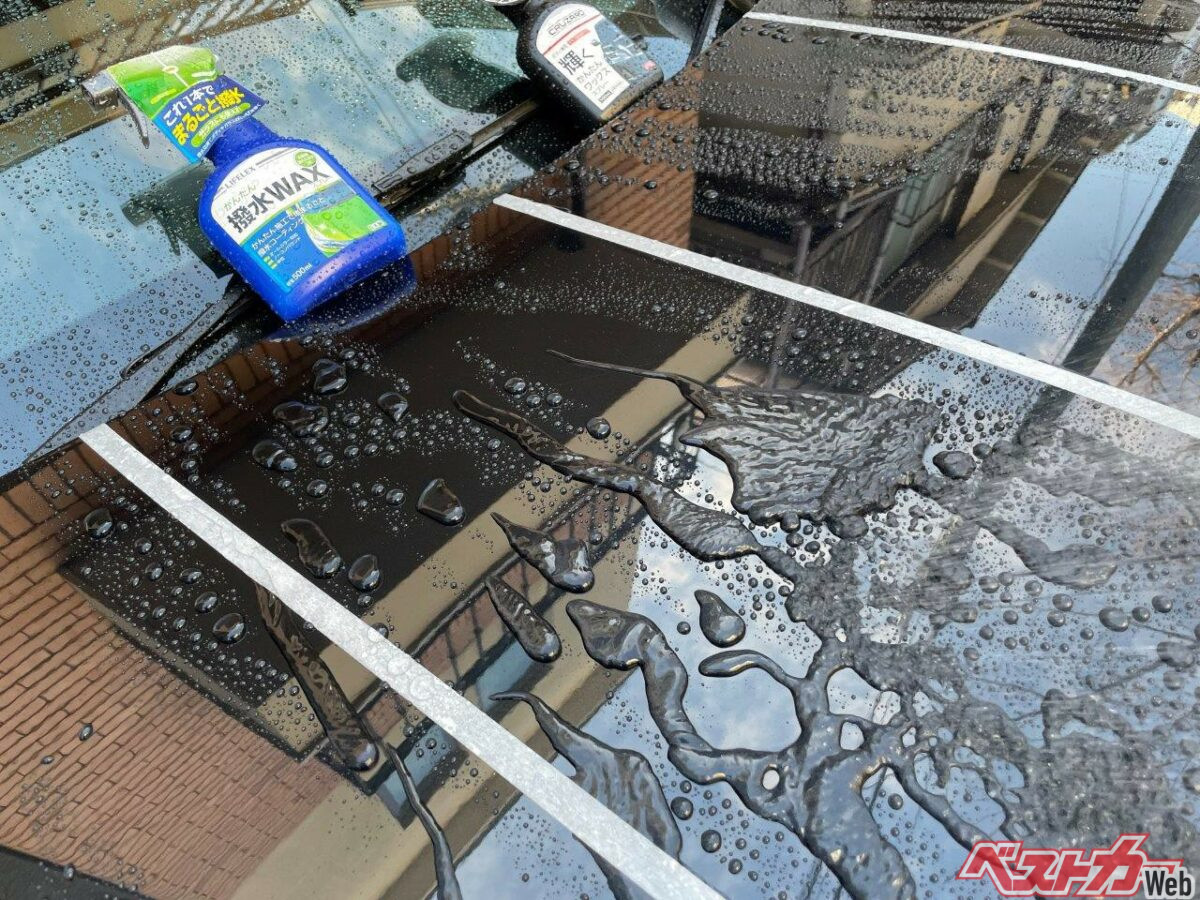 コーナンのコーティング剤。見ているだけで気持ちいい!