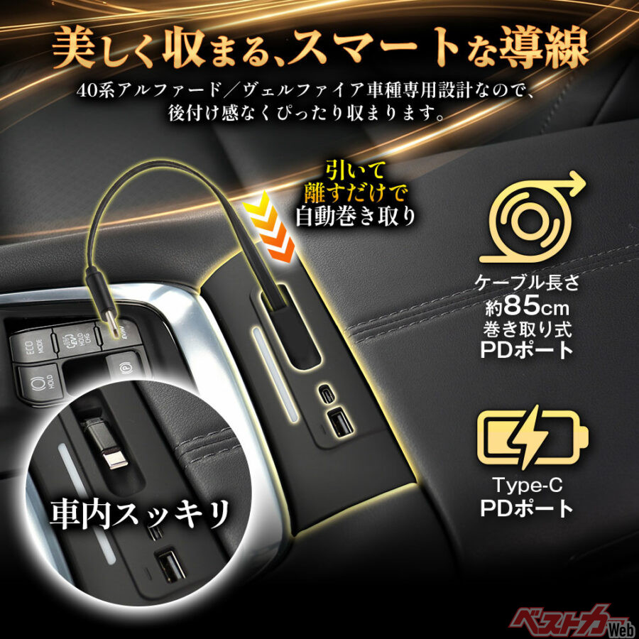 40系アルファード／ヴェルファイア専用設計