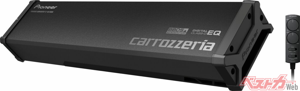 250Wアンプと3つの低音モードがド迫力!! カロッツェリアの新型サブウーファーが荷室にもやさしい件
