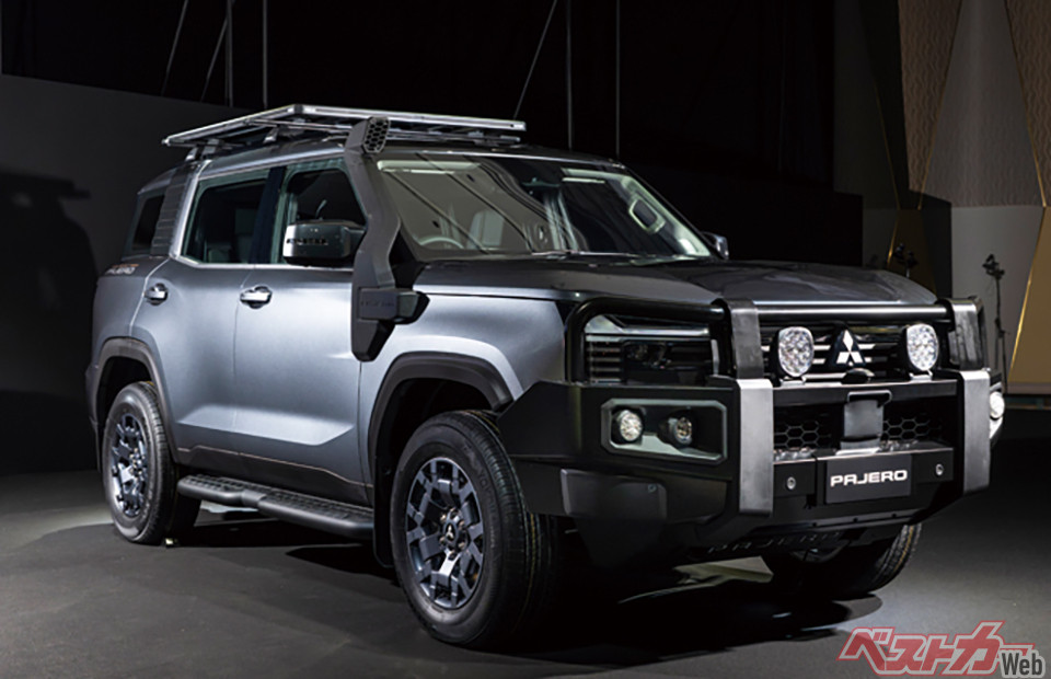 パジェロ豪州仕様用品装着車