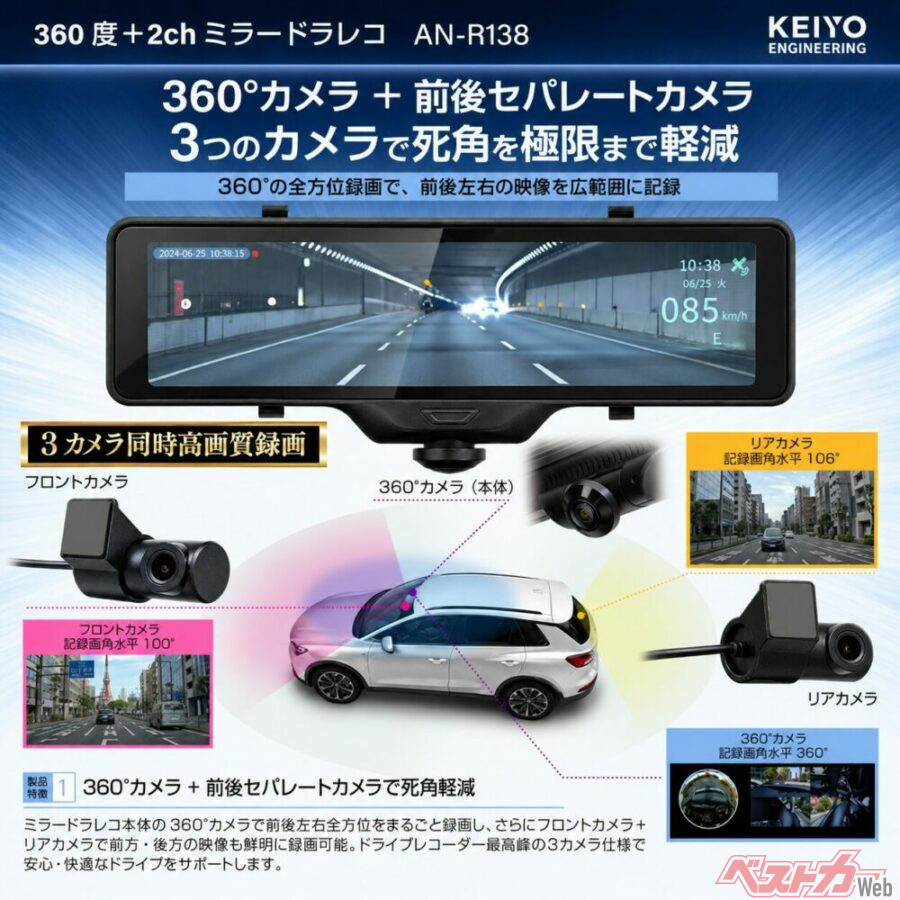 死角を極限まで軽減