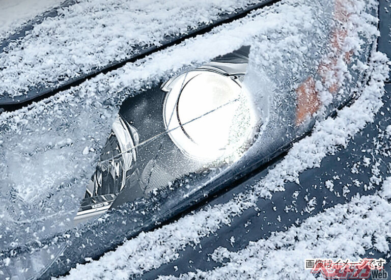 LEDヘッドライトが着雪で暗い!! 冬が来る前にカーメイトの防雪フィルムで武装せよ!!