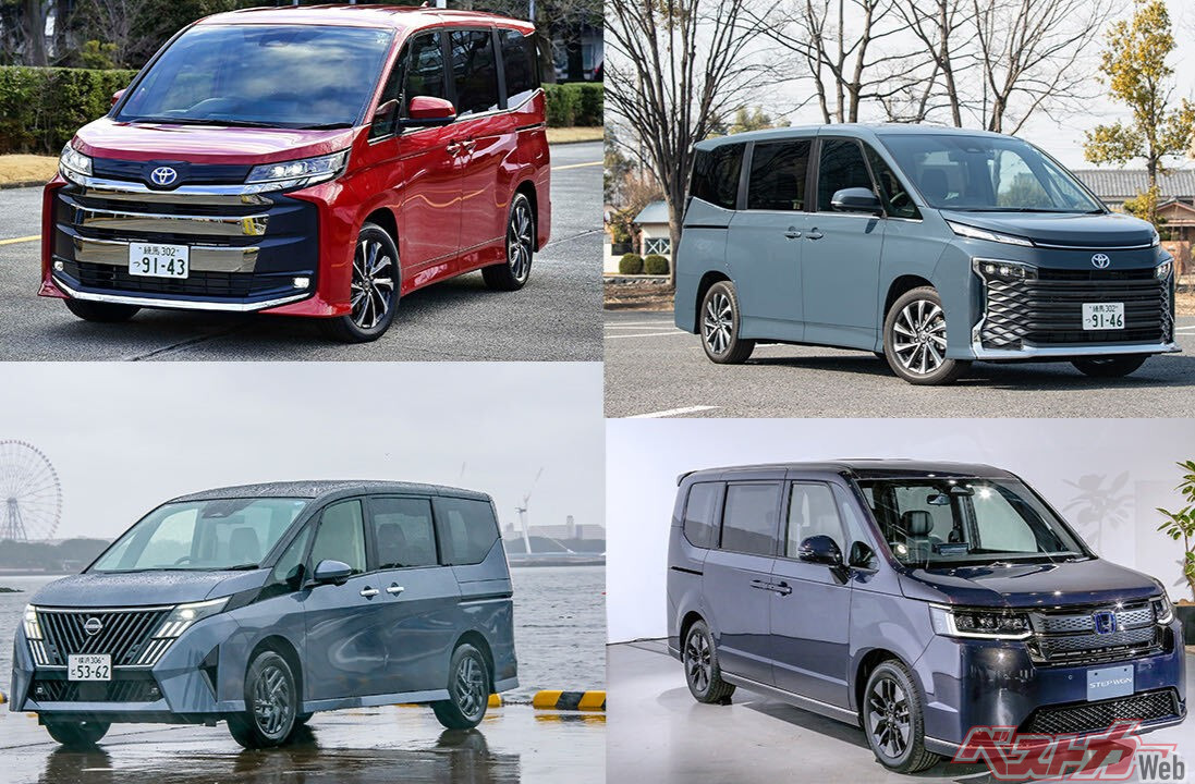 違いがないと思ったら大間違い!!　ノアヴォク／セレナ／ステップワゴンの決定的な差と得意分野を比較!!