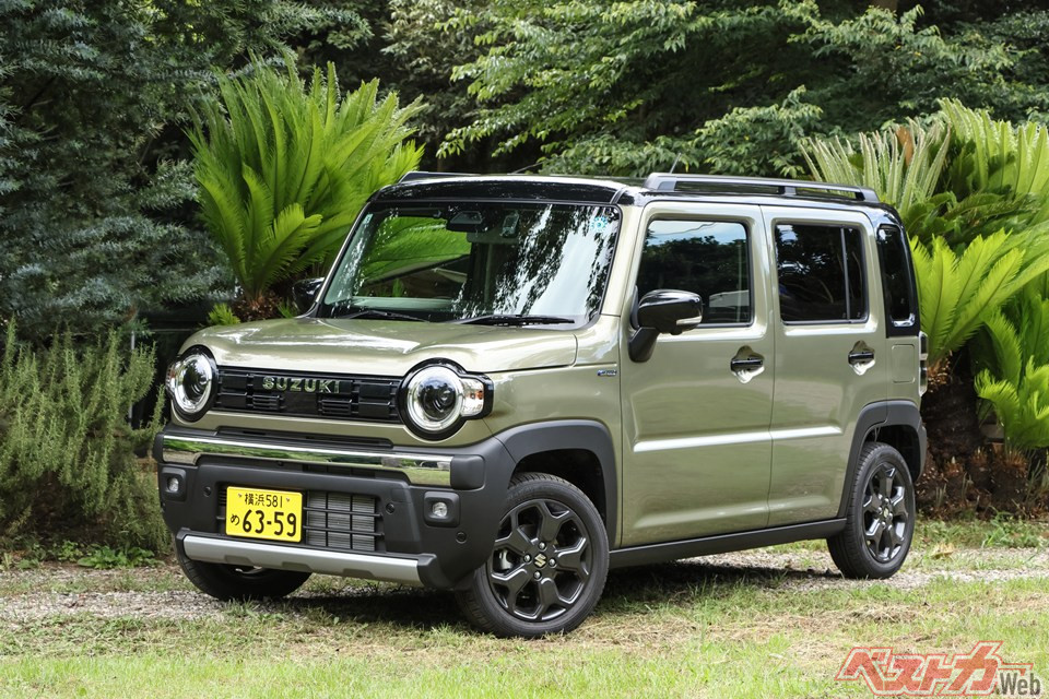 タフワイルドはグリルに「SUZUKI」のエンブレムが付く