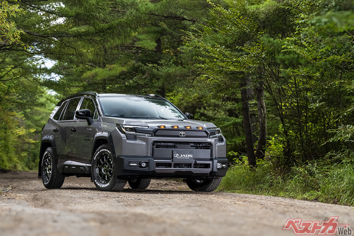 60系RAV4アドベンチャーをJAOSがカスタム!! 4通りの味が楽しめるスタイリングパッケージ登場!!
