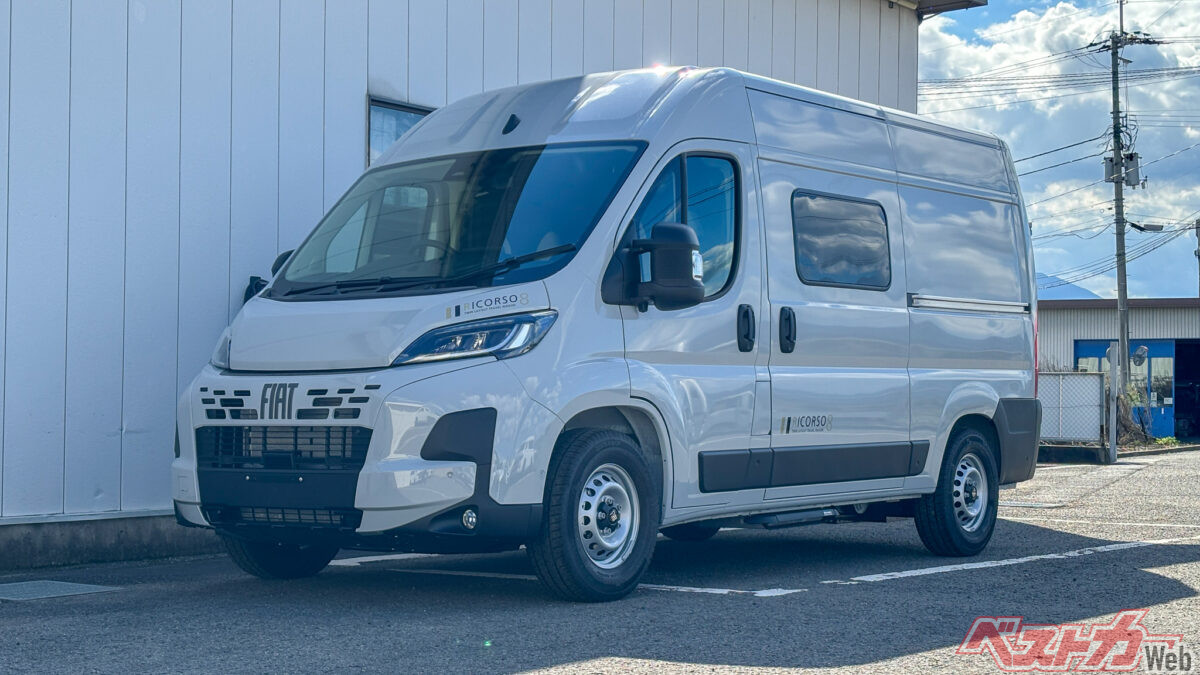 FIAT DUCATOをベースにした新しいRICORSO