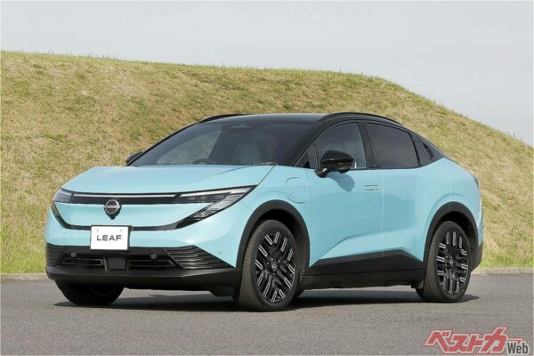 日産の新型リーフ。先代に対しボディは120mm短い
