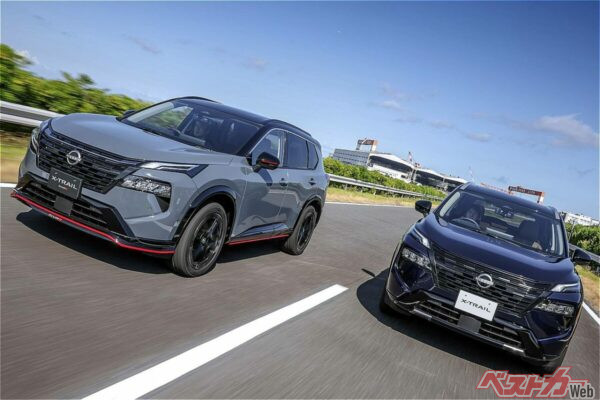 新型エクストレイル最大の関心事!!　NISMOとスポーツスペックの足回りはこんなに違う!!!