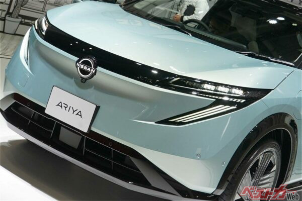 リーフ顔になって乗り心地がソフトに!!　日産アリアがマイナーチェンジ!!　価格は約8万5000円のアップ