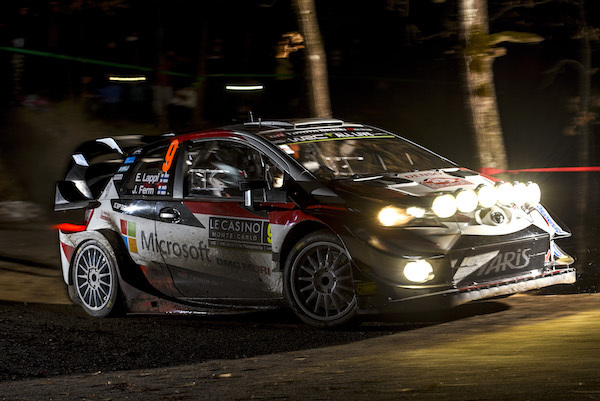 2018年WRC開幕！ トヨタは初戦1日目を4位でスタート