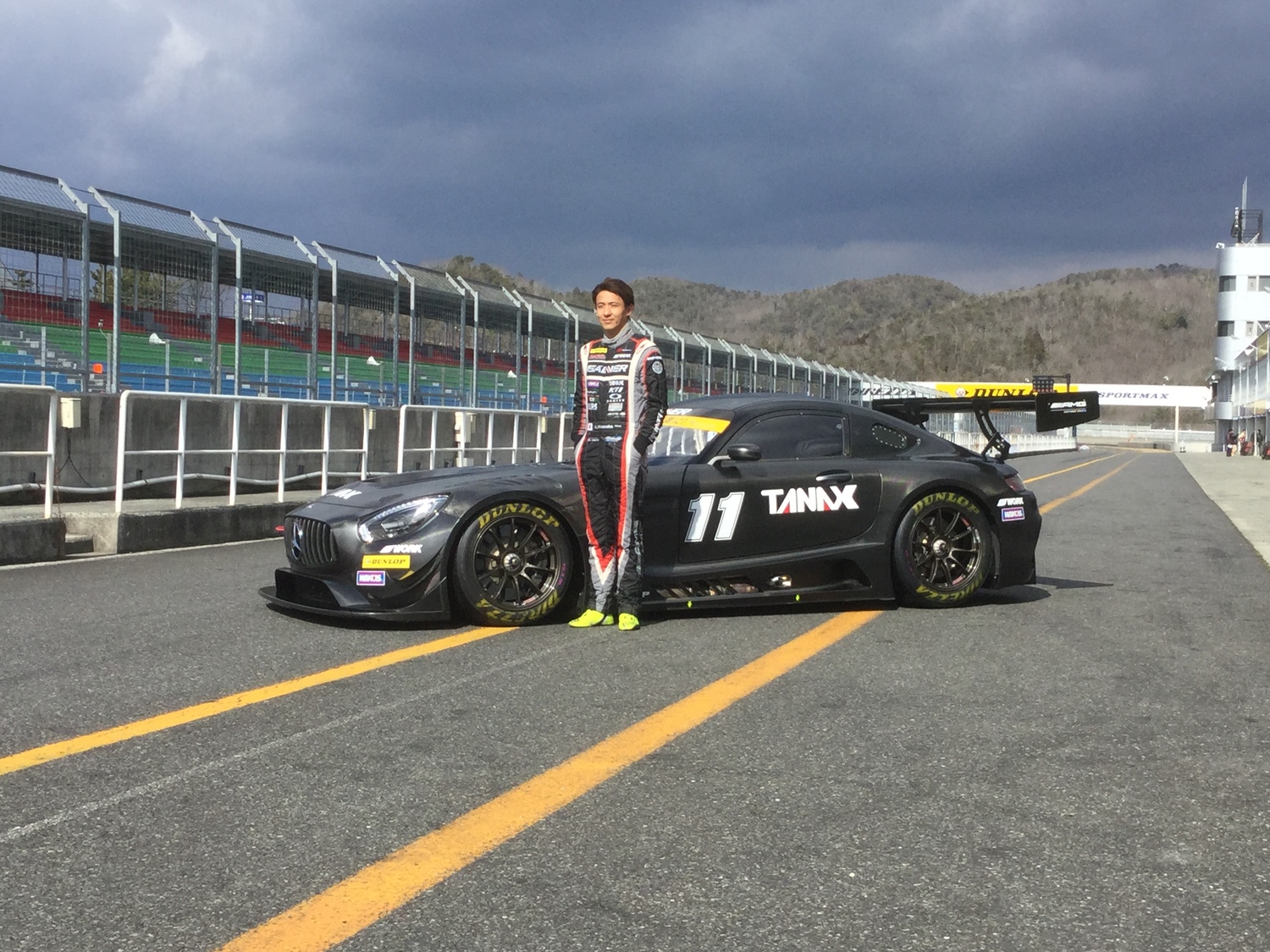 GAINER＆平中克幸選手がAMG GT3を日本で初テスト！