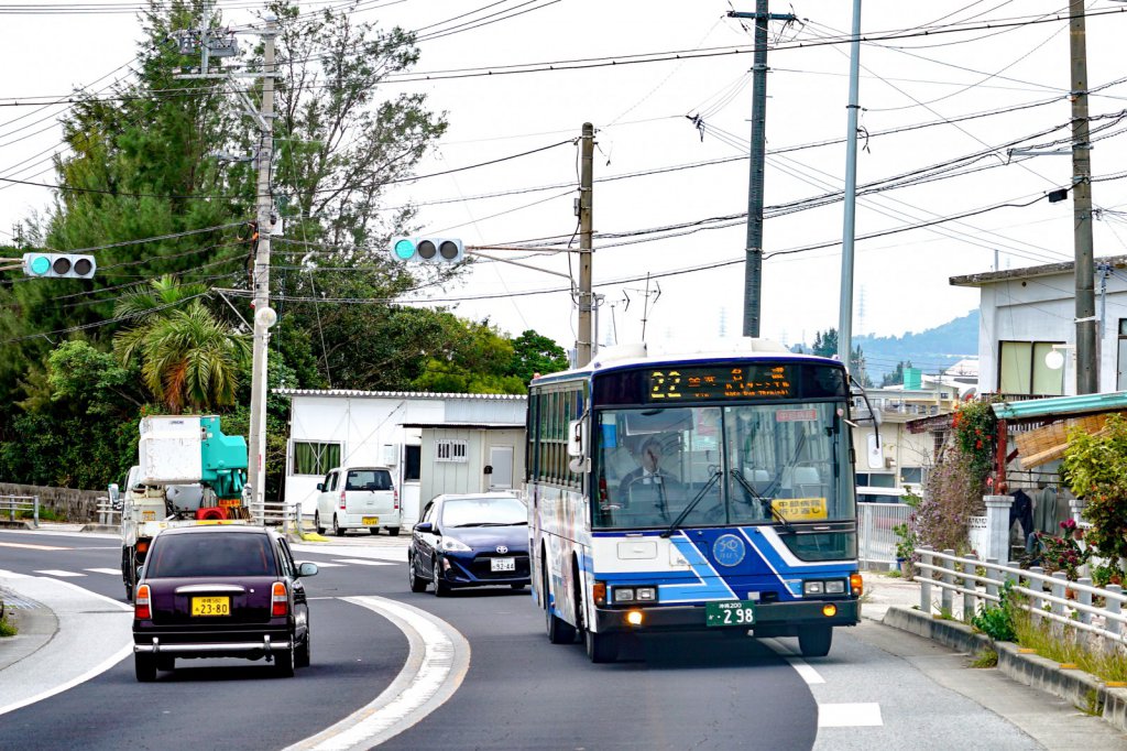沖縄バス/沖縄200か298/W-2678 U-MP218K<br>沖縄バスでは最後まで残ったエアロスターK。名護周辺で活躍し、2019年に廃車された<br>撮影者■立木将人
