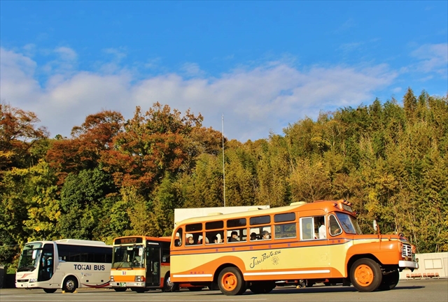 東海バス修善寺営業所ではボンネットバスに試乗できる！